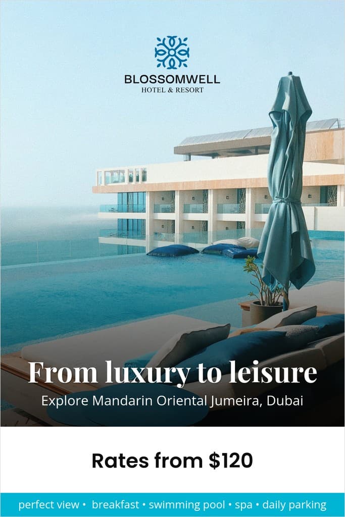 From Hotel Luxury to Leisure Pinterest Pin Tall