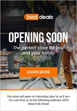 Best Deals Shop Opening Soon Triple Widescreen