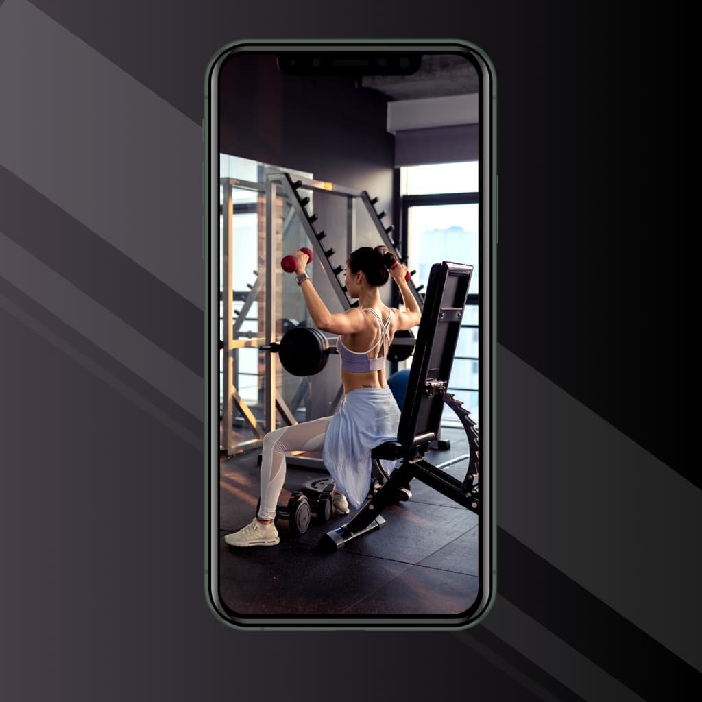 Mobile Workout Plan Sport Responsive Square Responsive Square Art