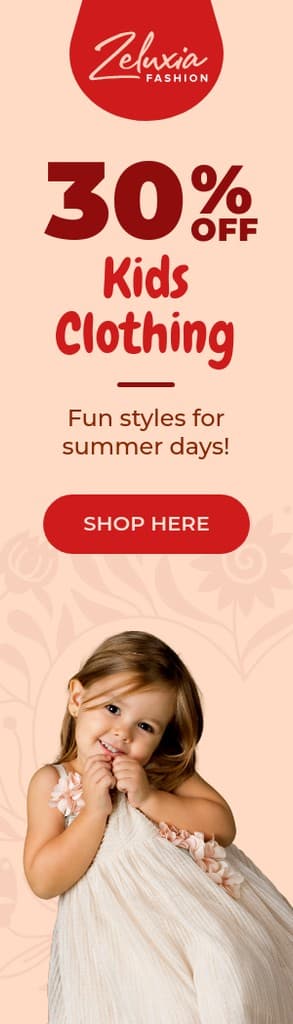 Kids Clothing Summer Days Portrait