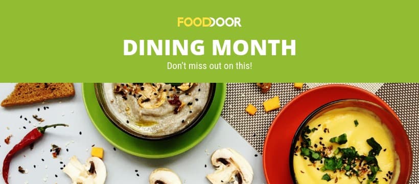 FoodDoor Dining Month Offer Facebook Cover