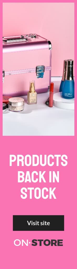 Beauty Products Back in Stock