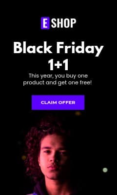 One Plus One Black Friday Vertical Rectangle