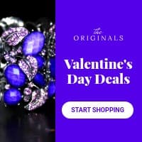 Valentine's Day Blue Jewelry Deals Small Square