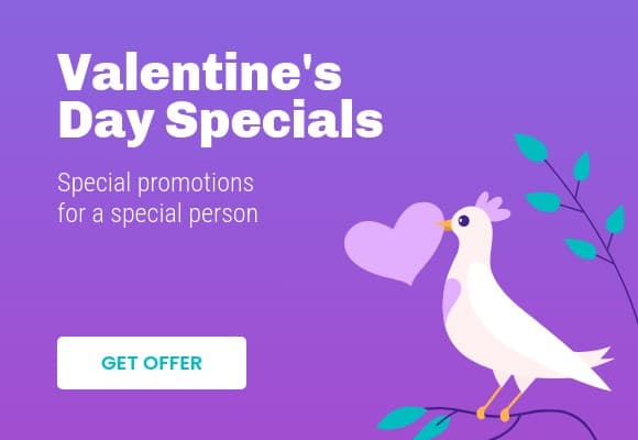 Valentine's Day Dove Specials Netboard