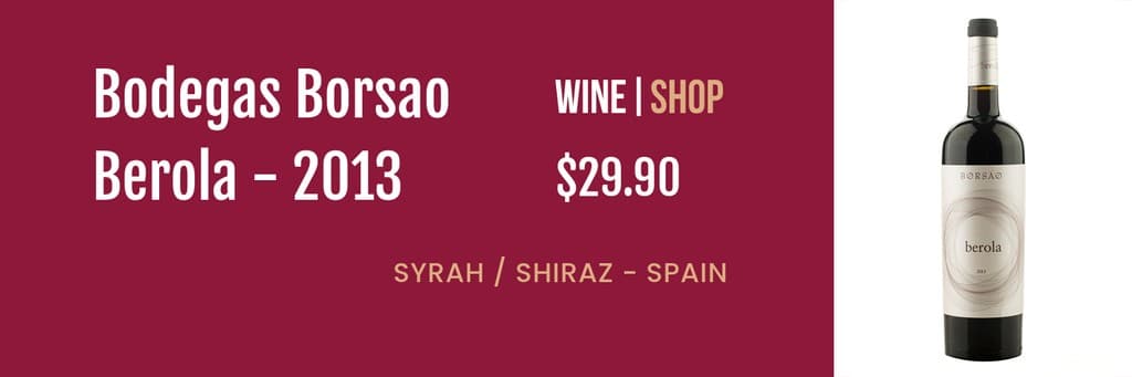 Bodegas Borsao Wine Shop X Header