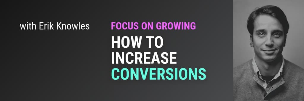 Increase Conversion in Business X Header