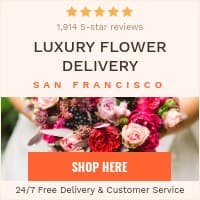 Luxury Flower Delivery Small Square