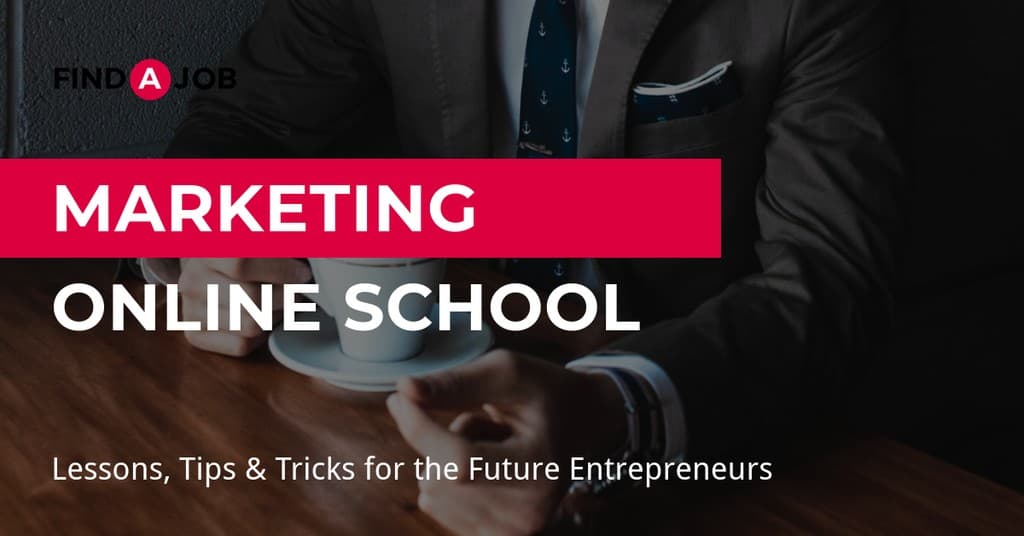 Find a Job Marketing Online School Facebook Sponsored Message