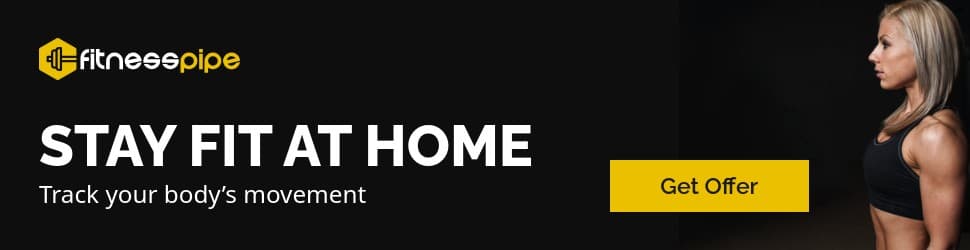 Stay Fit At Home Fitness Billboard