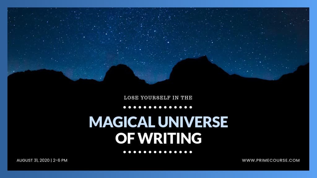 Magical Universe of Writing Video HD Video