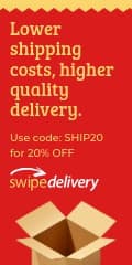 Shipping and Delivery Service Vertical Banner