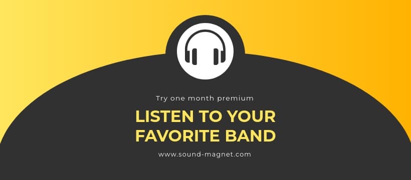 Listen to you Favorite Band Online Facebook Cover