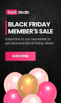 Black Friday Members Sale Vertical Rectangle