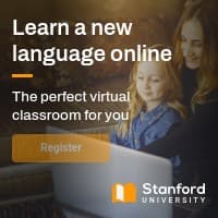 Learn a New Language Online Small Square