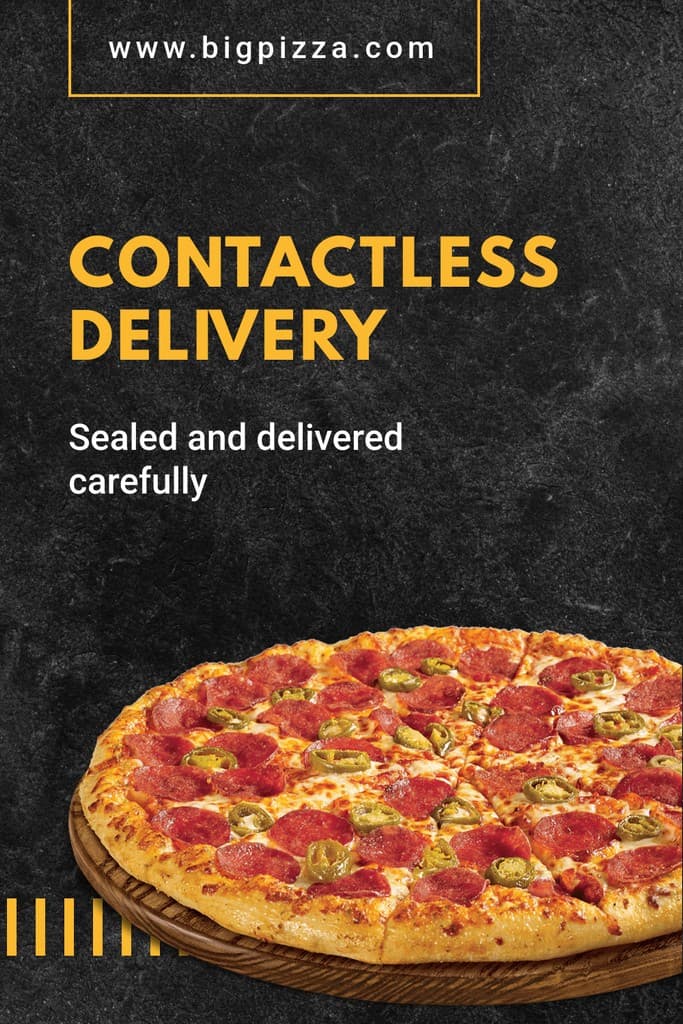 Contactless Pizza Delivery