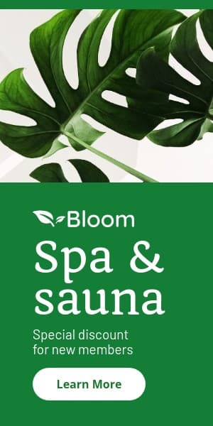 Spa & Sauna Special New Member Discount Half Page