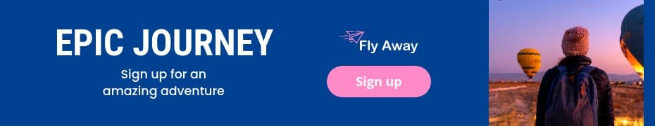 Epic Journey Amazing Adventure Top Banner