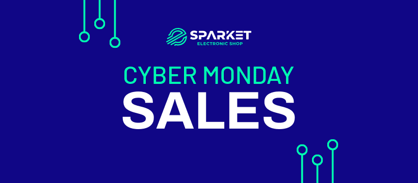 Electronic Shop Cyber Monday Sales Facebook Cover