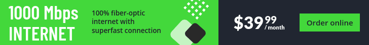 1000 Mbps Fiber Optic Internet