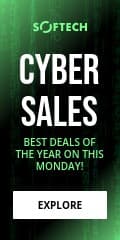 Cyber Monday Matrix Sales Vertical Banner