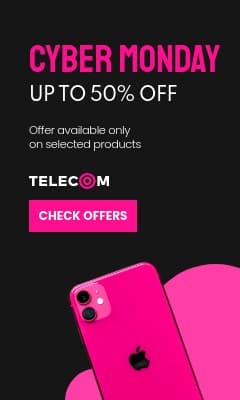 Cyber Monday Pink Apple Phone