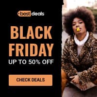 Golden Brush Elegant Black Friday