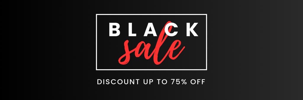 Red Style Black Friday Sale X Header