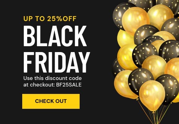 Gold Balloon Black Friday Discount Netboard