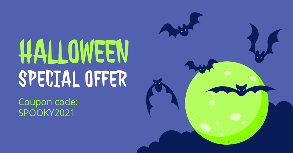 Halloween Special Offer Facebook Sponsored Message