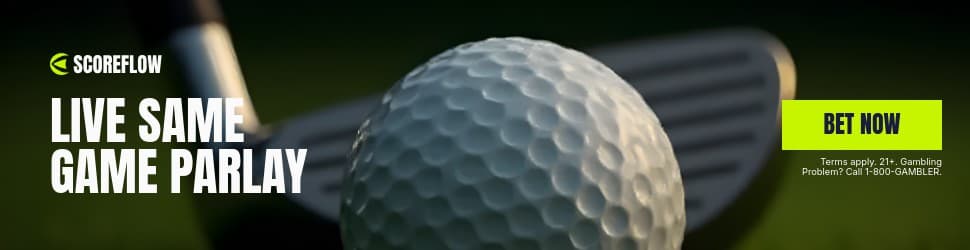 Live Game Parlay Golf Scoreflow Betting Animated Billboard