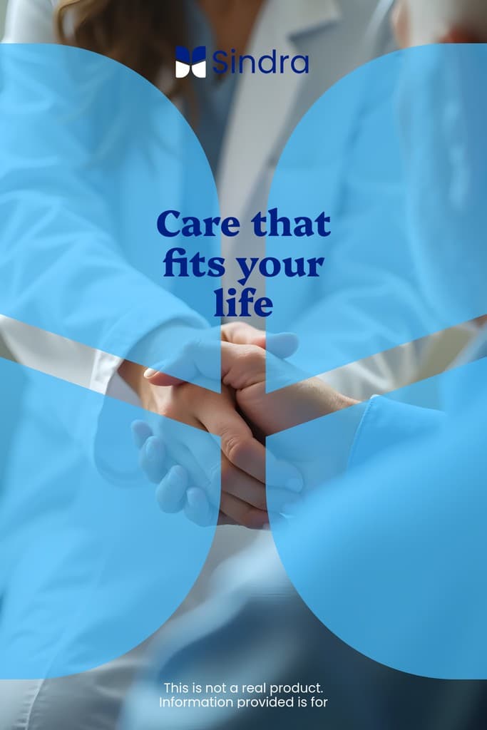 Care that Fits Your Life Sindra Animated Pinterest Pin Tall