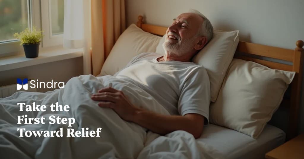 First Step Toward Relief Sindra Animated Facebook Sponsored Message