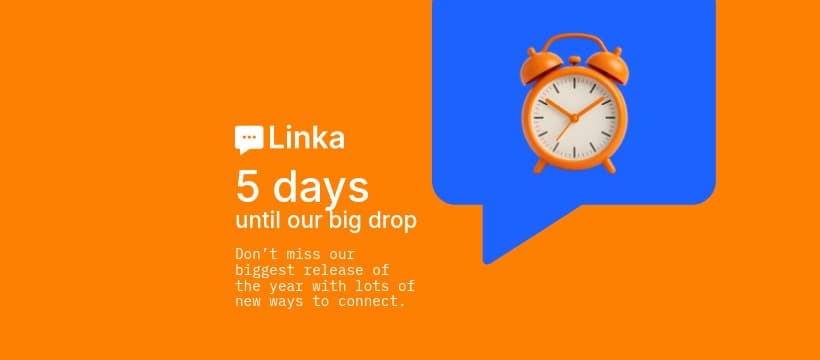 Days until Our Big Drop Linka Animated Facebook Cover