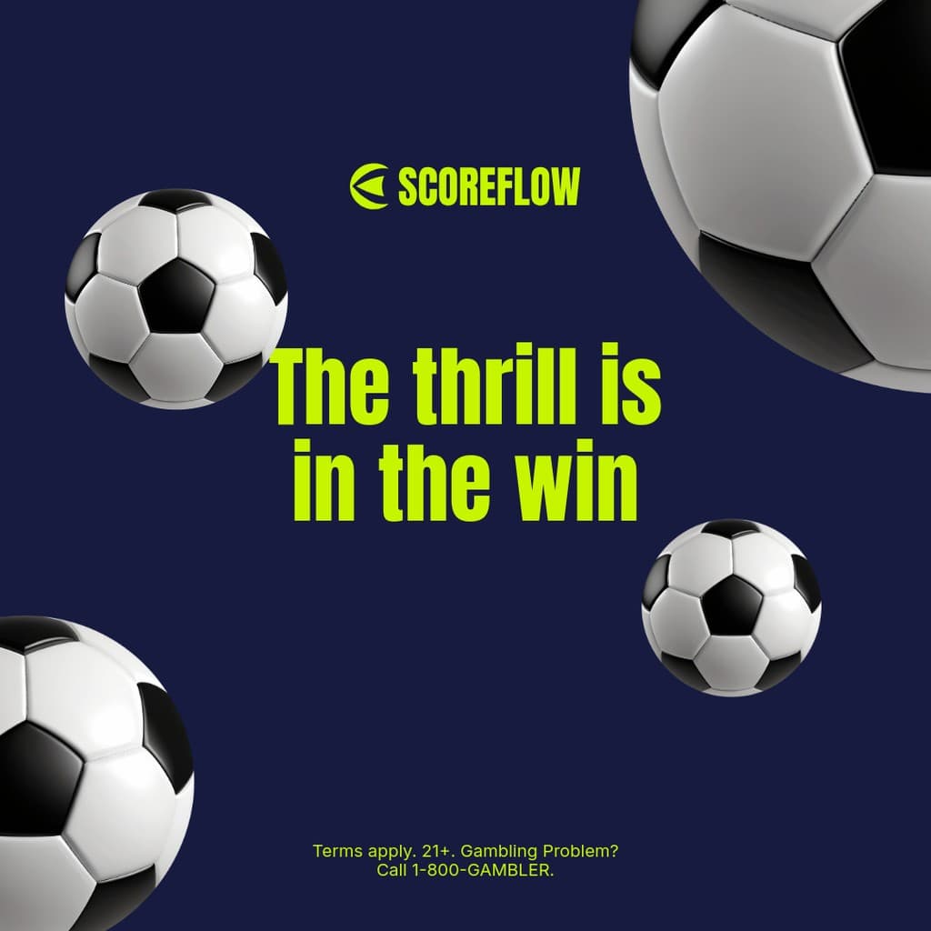 Thrill in the Win Soccer Scoreflow Betting Animated Instagram Post