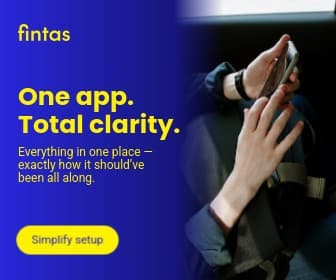 One App with Total Clarity Fintas Finance Animated Large Rectangle