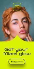 Get Your Miami Glow Mantix Beauty Products Animated Vertical Banner
