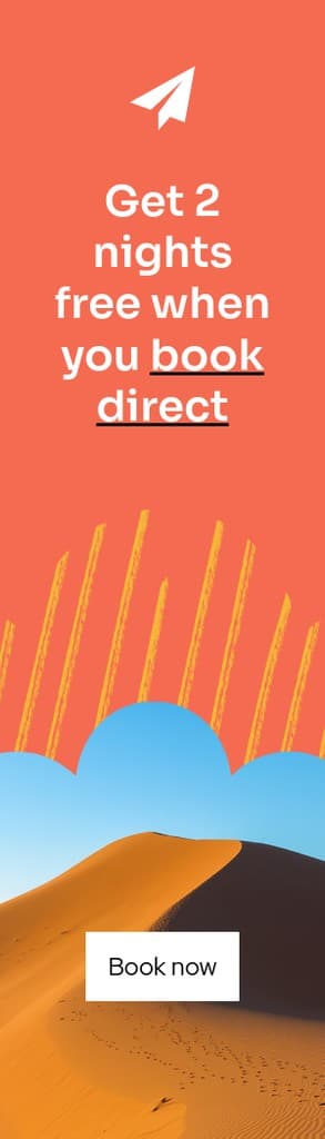 Fareway Desert Escape Travel Deal Animated 