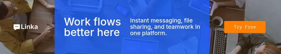 Work Flows Better Linka Software Video Top Banner