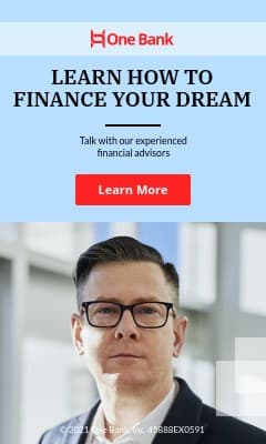 Finance Your Dream Bank Offer Vertical Rectangle