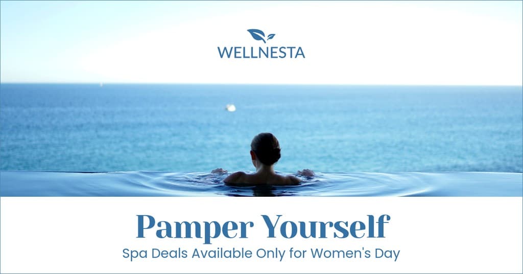 Wellness Pamper On Women's Day Facebook Sponsored Message
