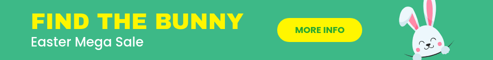 Find the Bunny Easter Mega Sale Panorama