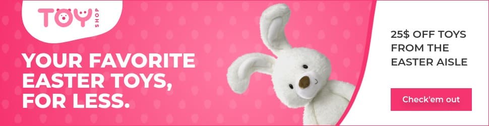 Favorite Bunny Easter Toys Billboard