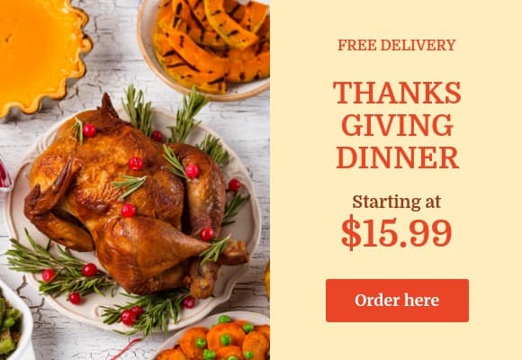 Thanksgiving Dinner Free Delivery Netboard