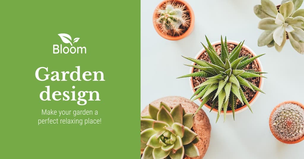 Perfect and Relaxing Garden Design Facebook Sponsored Message