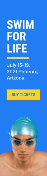 Swim for Life Charity Event Wide Skyscraper