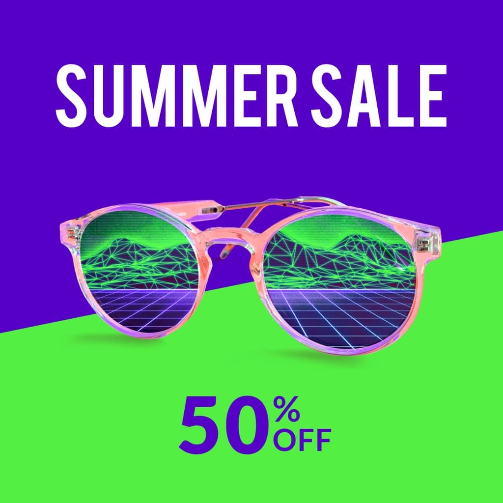 Eyewear Summer Sale Facebook Square Post