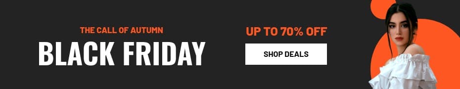 Black Friday The Call of Autumn Top Banner