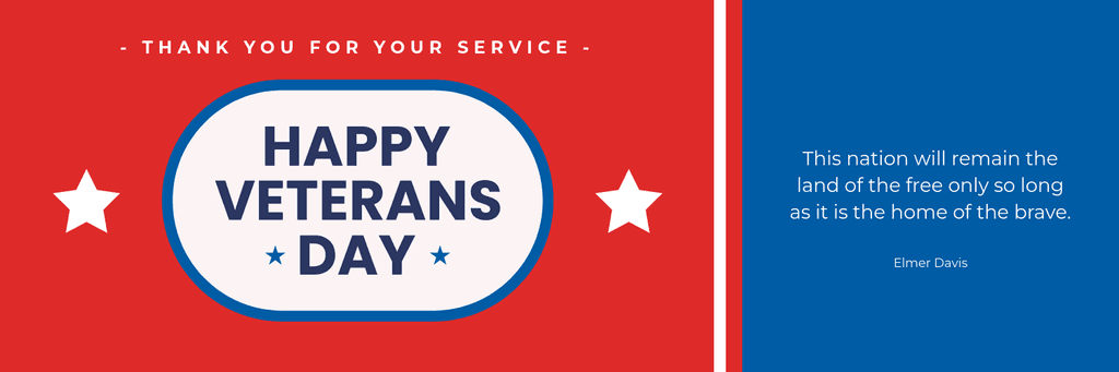 Happy Veterans Day Elmer Davis Quote