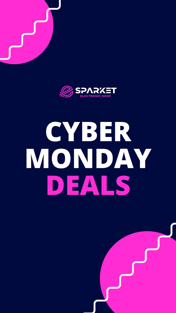 Blue Cyber Monday Pink Deals Story